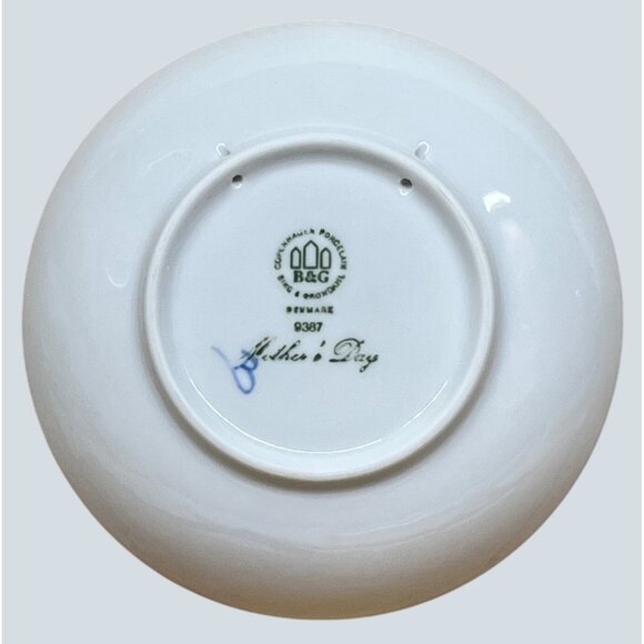 Bing & Grondahl 1987 Mors Mother's Day Ewe with Lambs Collector Plate Denmark - Picture 2 of 4